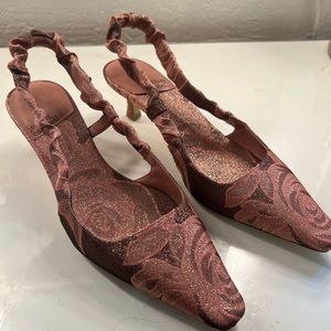 Anthropologie- Jeffrey Campbell Kitty Heel Size 6